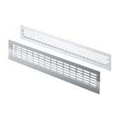 DEN BRAVEN Mřížka větrací hliníková š. 480mm v.60mm stříbrná VE11590